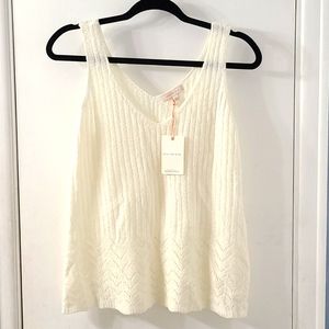 Skies Are Blue cream top